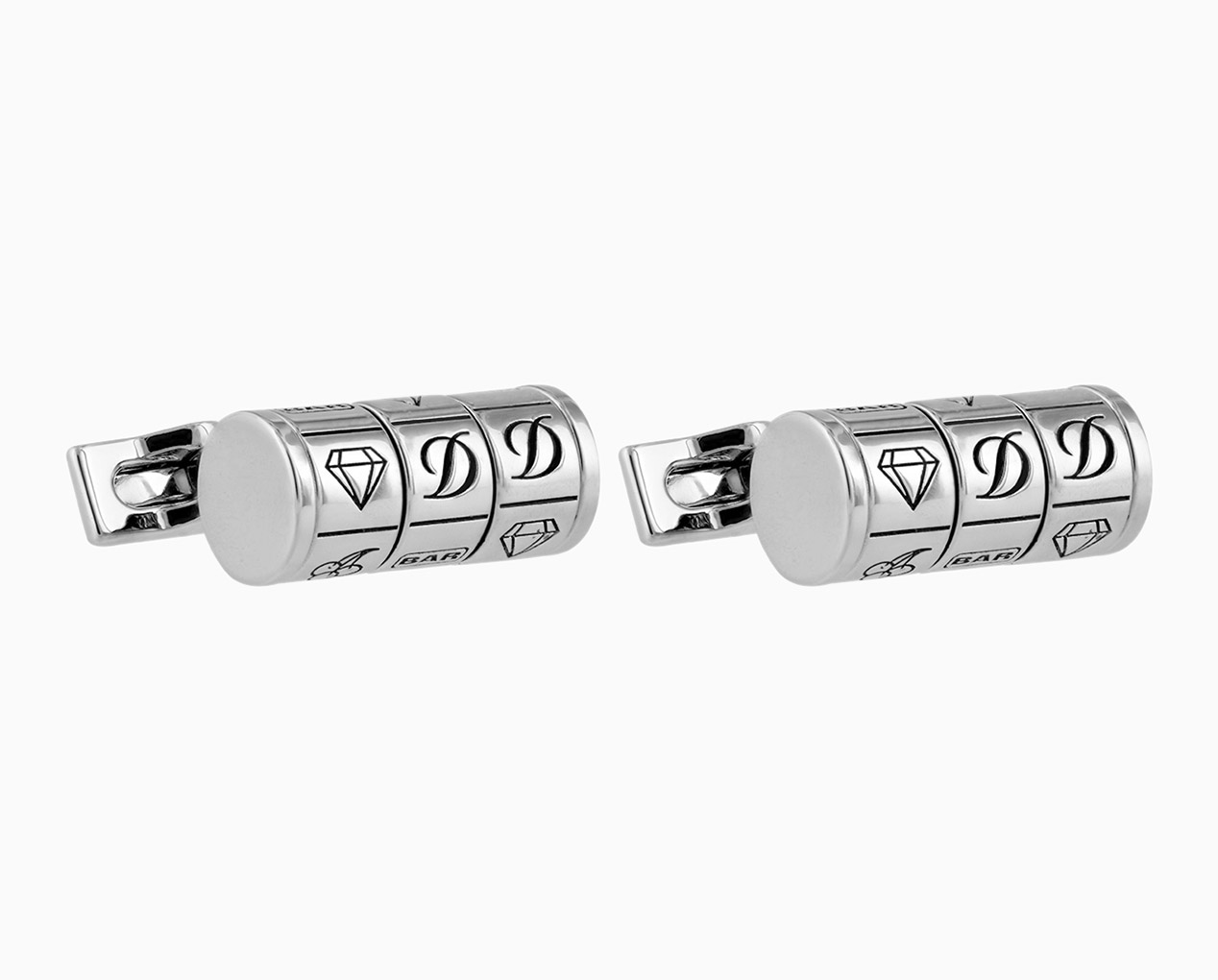 S.T. DUPONT GAMBLE CUFFLINKS 005748