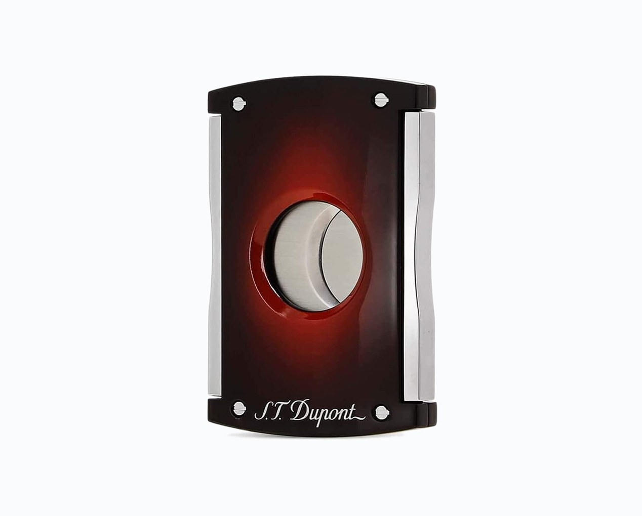 TAGLIASIGARI S.T. DUPONT MAXIJET SUNBURST MARRONE ROSSO LACCATO 003414