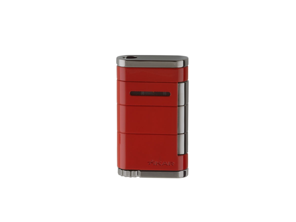 XIKAR ALUME SINGLE RIOT RED CIGAR LIGHTER C42000531R
