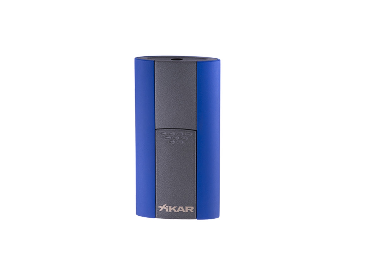 XIKAR FLASH SINGLE BLUE CIGAR LIGHTER C4200506BL