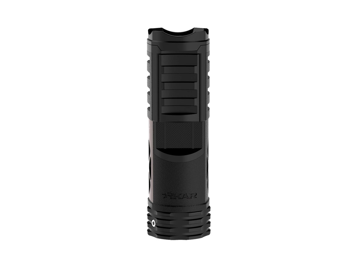 ACCENDINO PER SIGARI XIKAR TACTICAL 1 SINGLE NERO FIAMMA JET C4200551BK