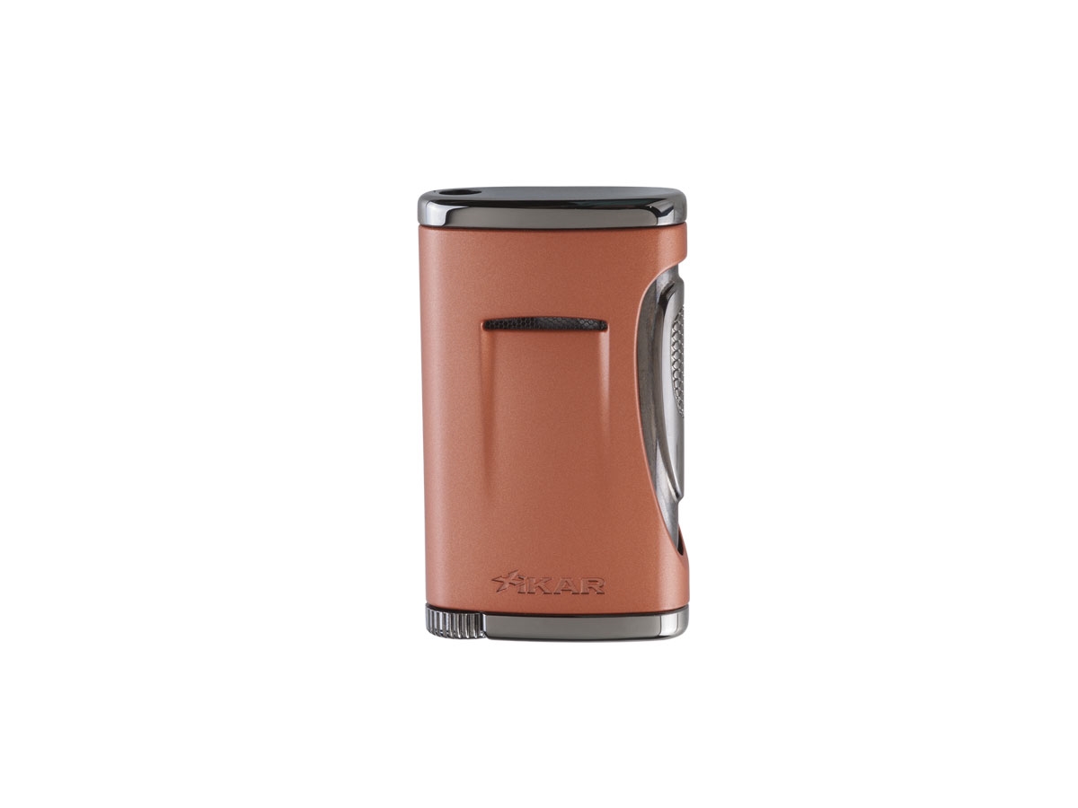 XIKAR XIDRIS SINGLE CHOPPER ORANGE CIGAR LIGHTER C4200541OR