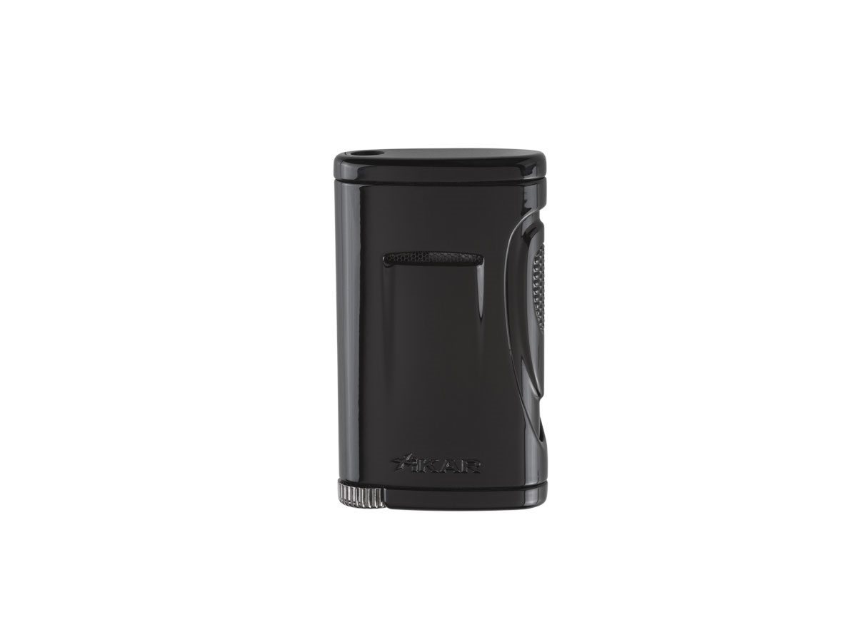 XIKAR XIDRIS SINGLE JET BLACK CIGAR LIGHTER C4200541BK