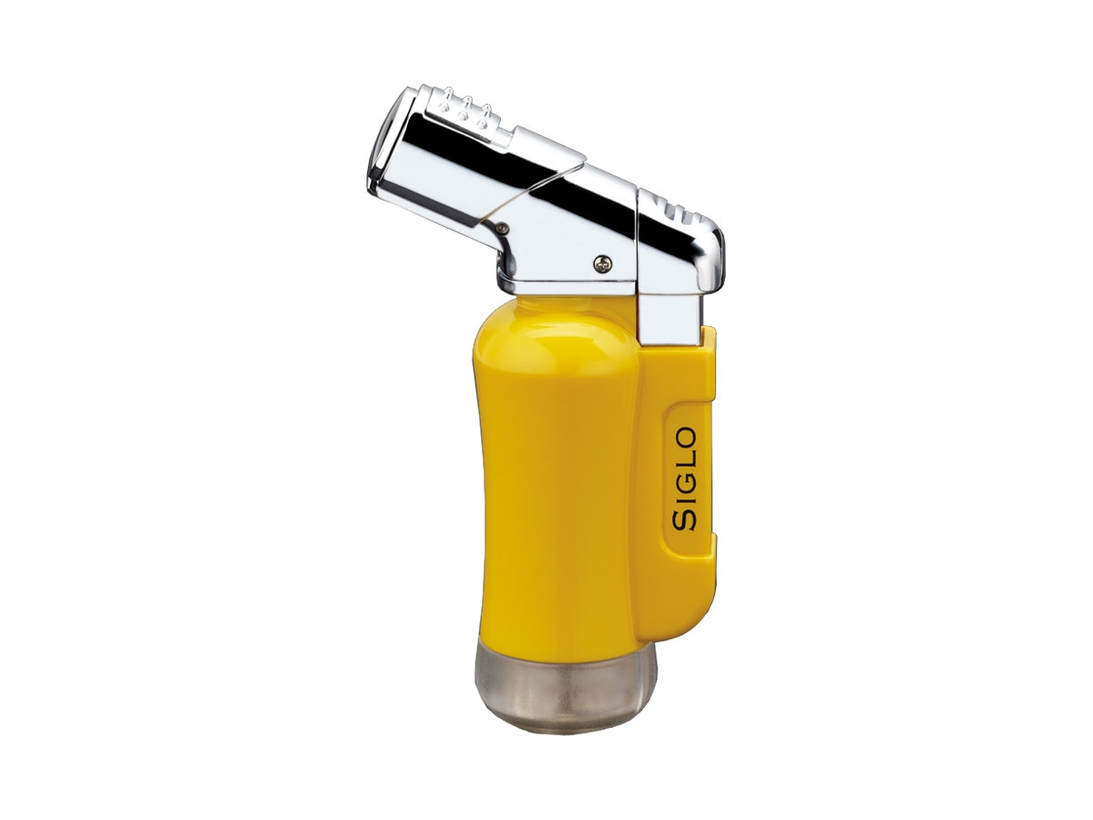 ACCENDINO SIGLO MINI TORCH COHIBA GIALLO SG0010387D