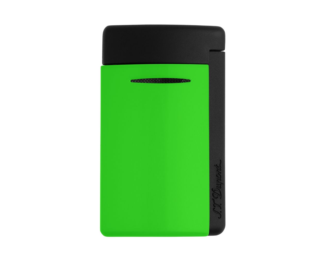 S.T. DUPONT MINIJET FLUO GREEN LIGHTER 010872
