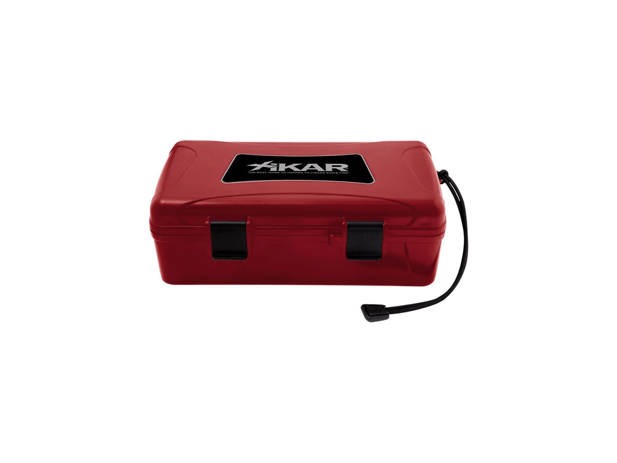 UMIDIFICATORE DA VIAGGIO XIKAR PER 10 SIGARI ROSSO C42000210R