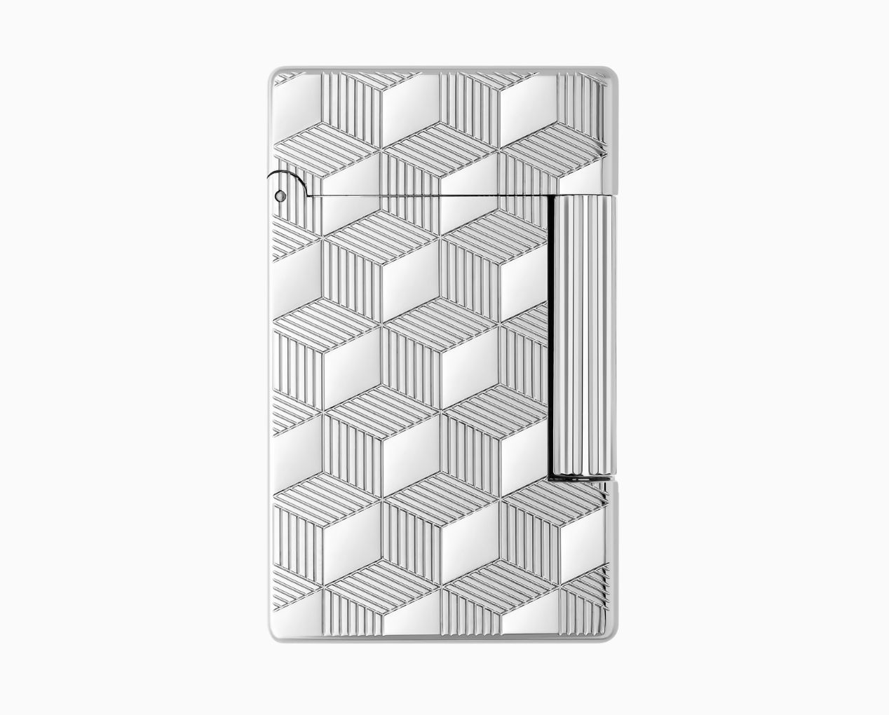 ACCENDINO S.T. DUPONT INITIAL CUBE ARGENTO 020840