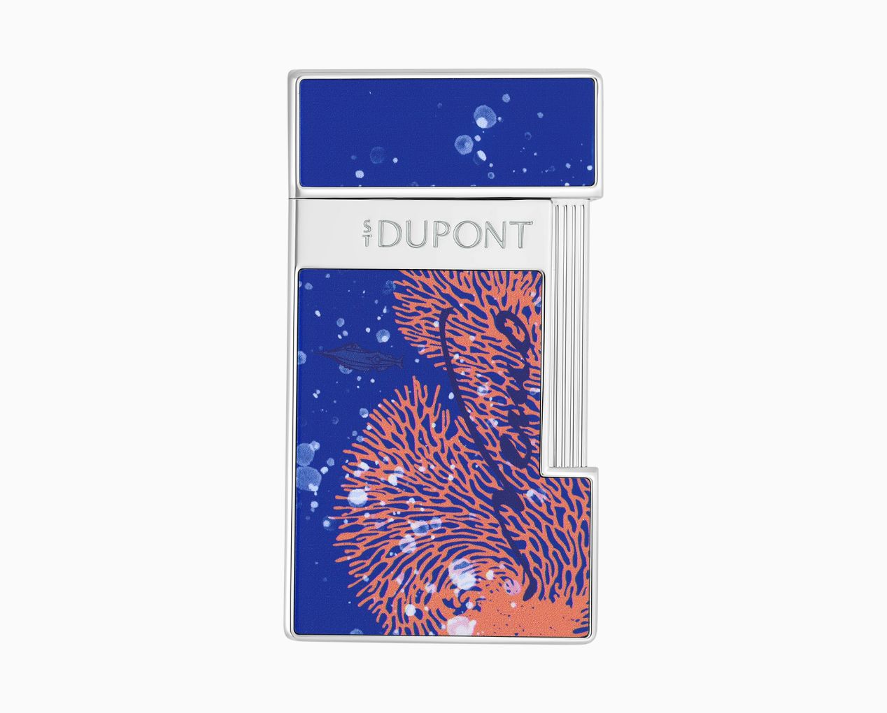 ACCENDINO S.T. DUPONT SLIMMY 20000 LEGHE SOTTO I MARI VANIKORO BLU LIMITED EDITION 028053