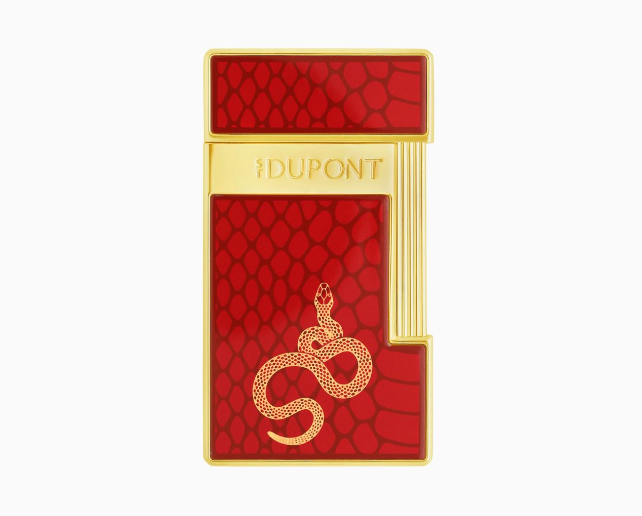 ACCENDINO S.T. DUPONT SLIMMY SNAKE ROSSO 028075