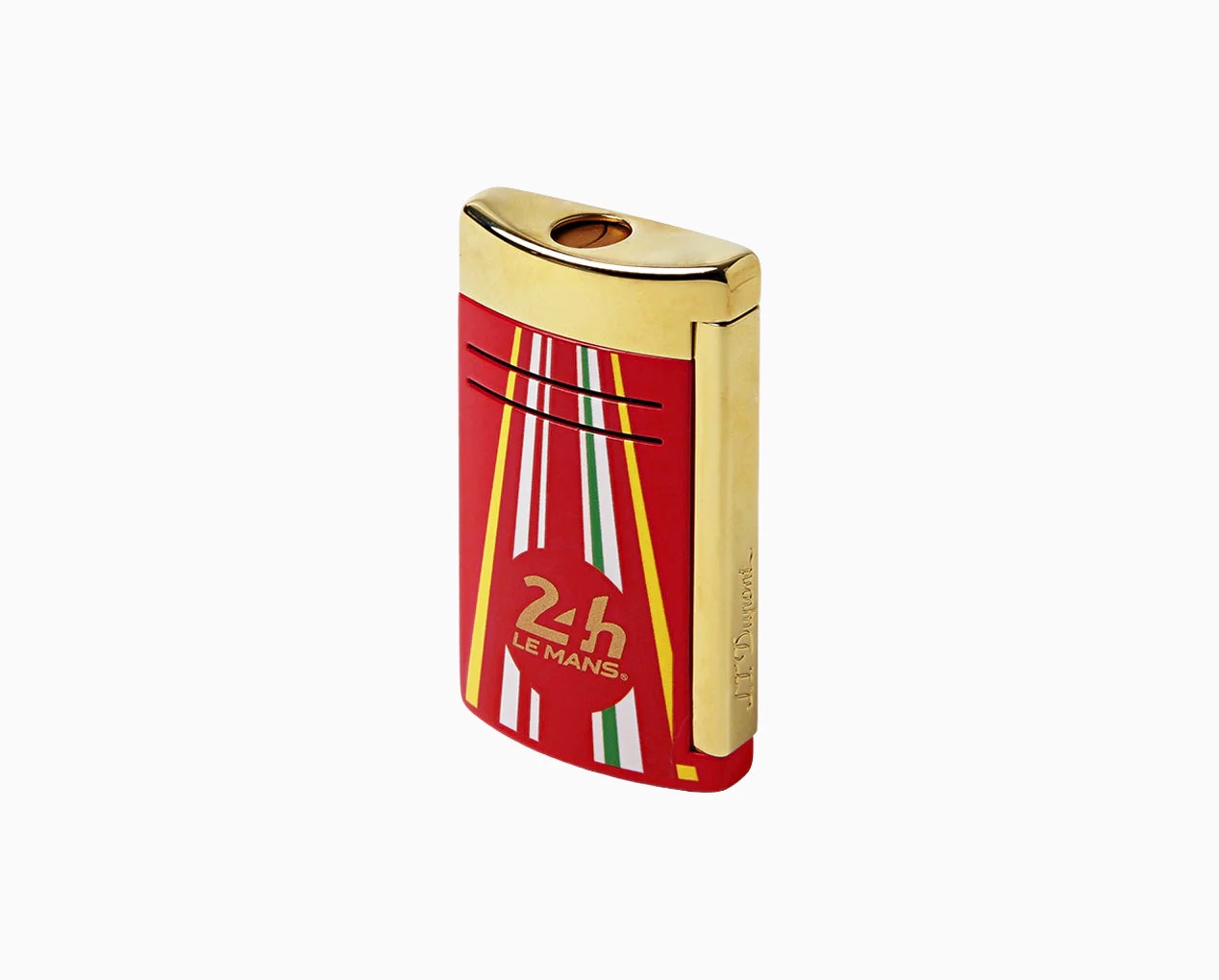 S.T. DUPONT MAXIJET 24 H LE MANS RED / GOLDEN LIMITED EDITION LIGHTER 020090