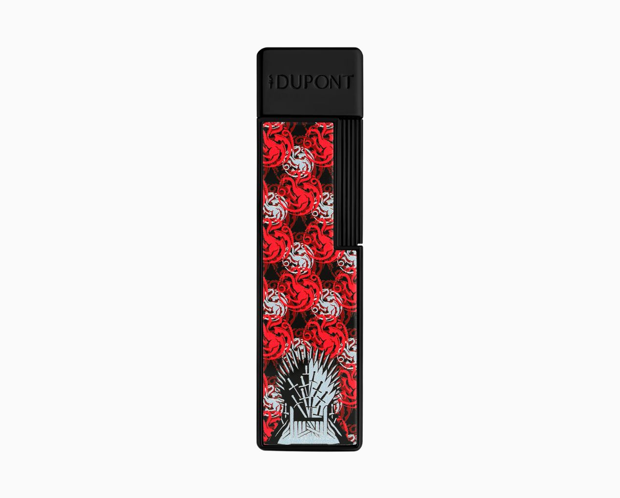 S.T. DUPONT TWIGGY GAME OF THRONES TARGARYEN LIGHTER / BLACK 030012
