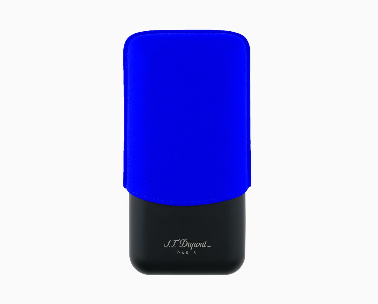 PORTASIGARI S.T. DUPONT PER TRE SIGARI FLUO BLU 183416