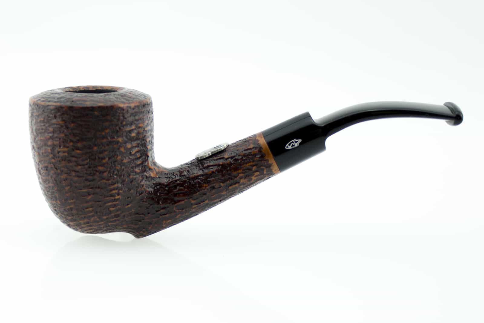PIPA SAVINELLI LEONARDO 500 CURVA RUSTICATA MARRONE P376ZMS_11 P376ZMS-11