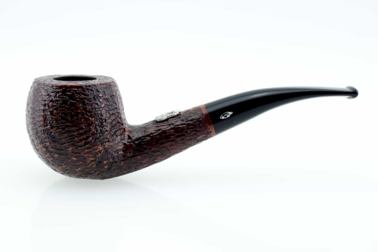 PIPA SAVINELLI LEONARDO 500 CURVA RUSTICATA MARRONE P376ZMS_15 P376ZMS-15