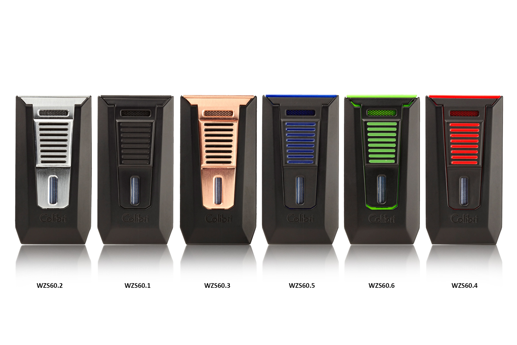 COLIBRI SLIDE DOUBLE JET FLAME WINDPROOF LIGHTER WZS60