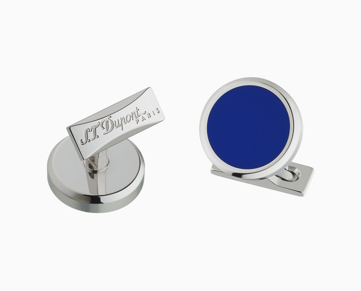S.T. DUPONT ROUND COLLECTION CUFFLINKS 005575 005575