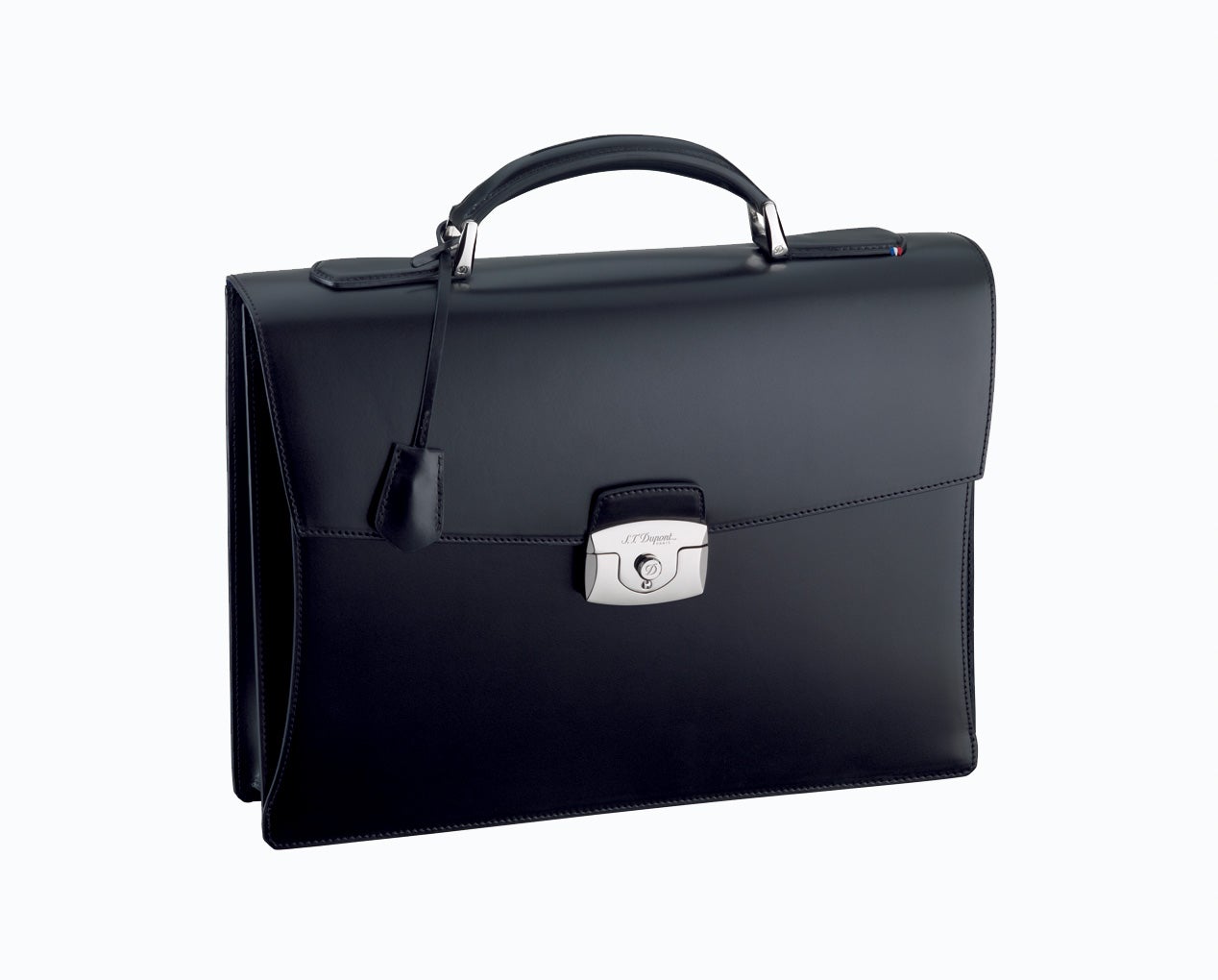 BORSA PORTADOCUMENTI S.T. DUPONT LINEA D PELLE NERA 181001 181001