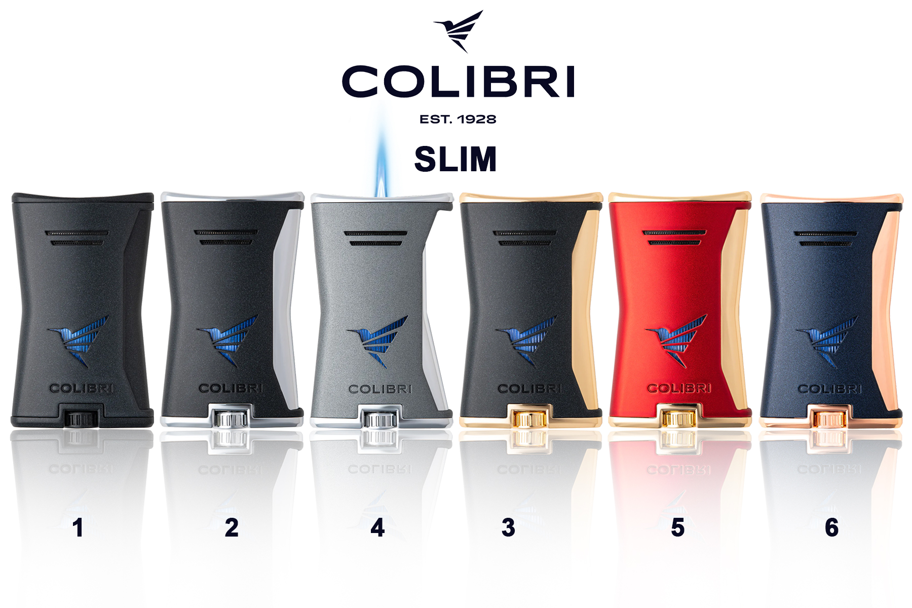 ACCENDINO COLIBRI SLIM JET FLAME WZQ32