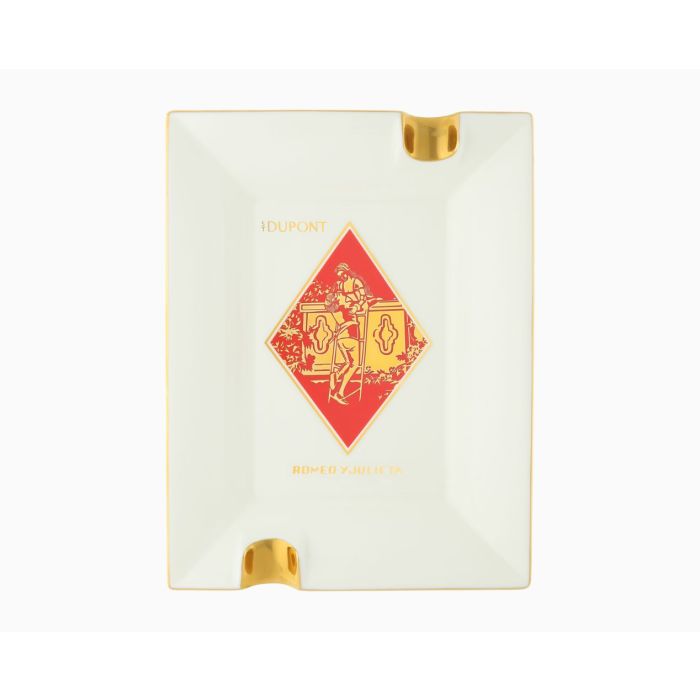 ASHTRAY S.T. DUPONT LARGE ROMEO Y JULIETA WHITE LIMITED EDITION 006450