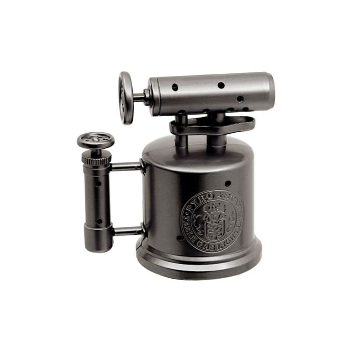 ACCENDINO DA TAVOLO VECTOR QUADPUMP QUATTRO FIAMME 02 CANNA FUCILE SATINATO TK00QP0002