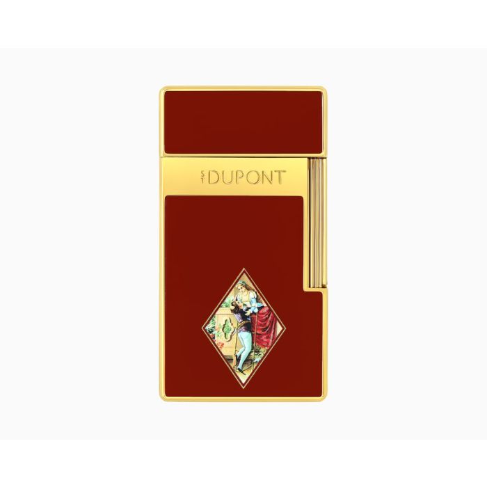 S.T. DUPONT BIGGY DUPONT LIGHTER ROMEO Y JULIETA RED LIMITED EDITION 025050