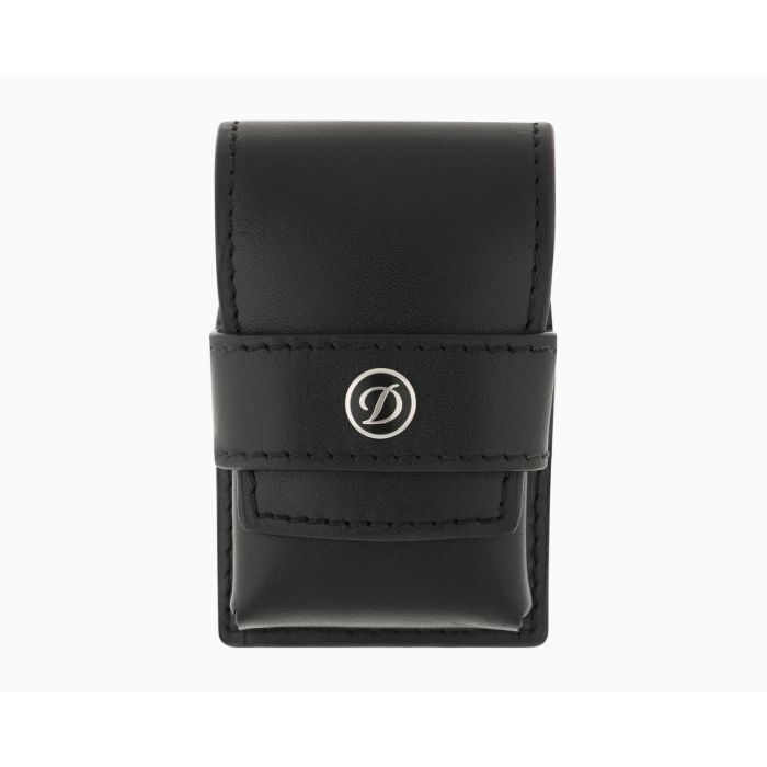 PORTACCENDINO S.T. DUPONT LIGNE D LE GRAND DUPONT PELLE NERA 180023C