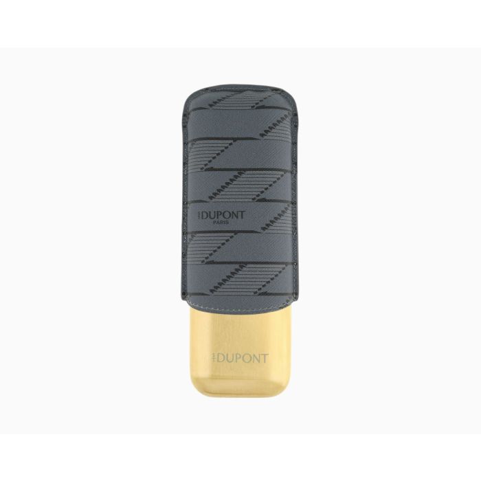 PORTASIGARI S.T. DUPONT PER DUE SIGARI MONOGRAM 1872 NERO 183479
