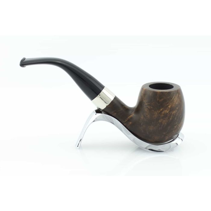 PETERSON ARAN SMOOTH NICKEL MOUNTED 68 BENT BILLIARD ANM68----N---F-
