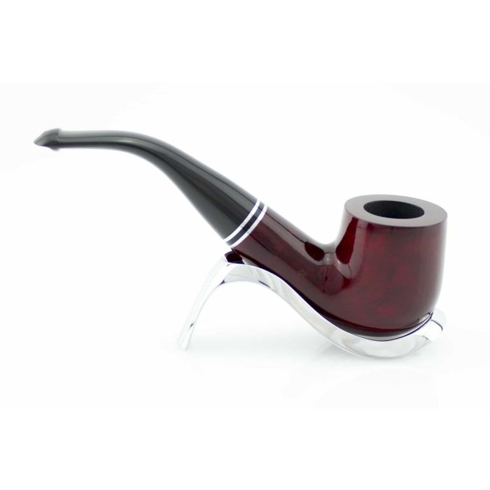 PETERSON KILLARNEY RED 1 BENT POT PIPE A122.001