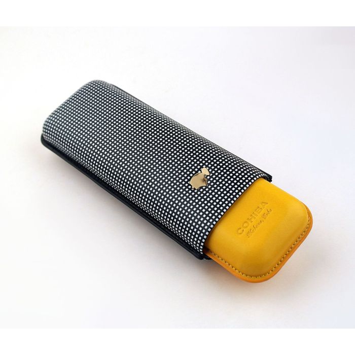 PORTASIGARI ASTUCCIO HABANOS COHIBA IN PELLE PER DUE SIGARI ACC222