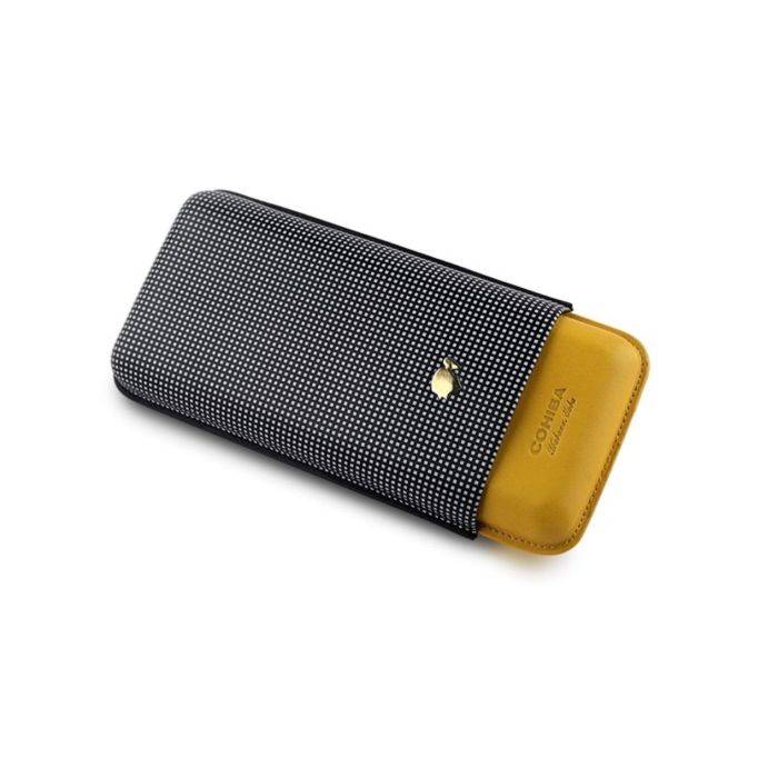PORTASIGARI ASTUCCIO HABANOS COHIBA IN PELLE PER TRE SIGARI ACC224