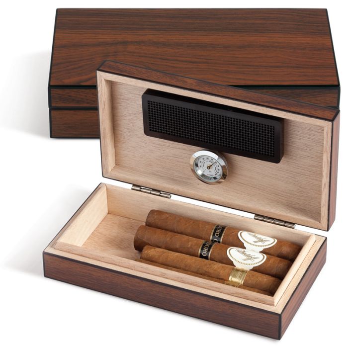 SCATOLA PORTASIGARI HUMIDOR EGOIST 5 SIGARI MARRONE JK00450