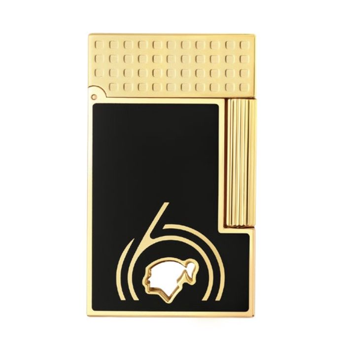 ACCENDINO S.T. DUPONT LIGNE 2 COHIBA 60 NERO ORO EDIZIONE LIMITATA 016472N