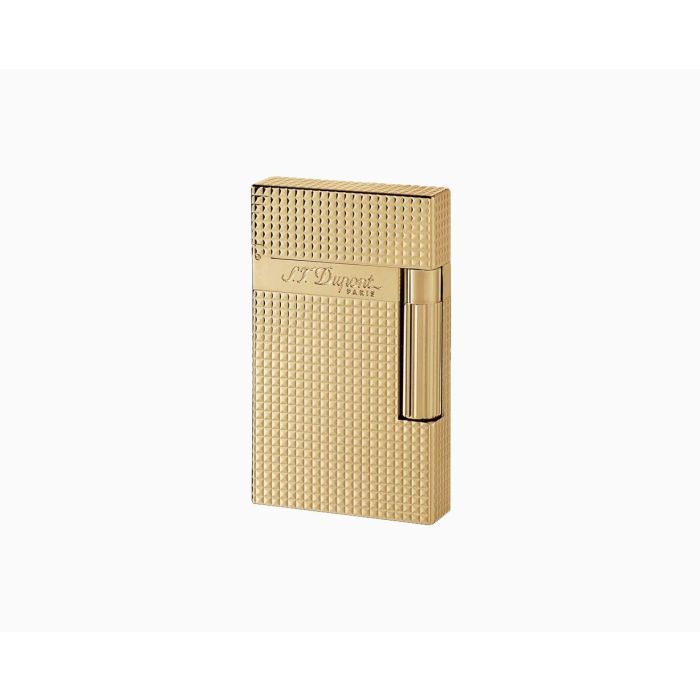 S.T. DUPONT LIGNE 2 DIAMOND HEAD YELLOW GOLD LIGHTER 016284