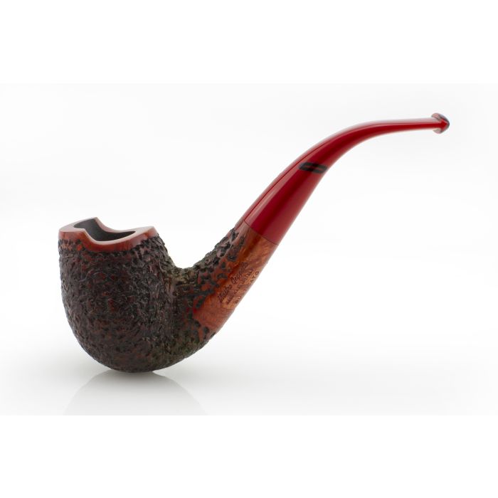 PIPA MASTRO GEPPETTO RUSTICATO PAMG24-RM20 BENT EGG - FREE FORM PAMG24-RM20
