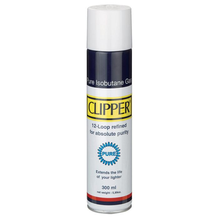 GAS BUTANO CLIPPER WHITE PURE 300ML MC0011