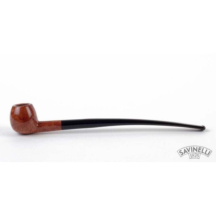 PIPA SAVINELLI CHURCHWARDEN 202 APPLE DRITTA LISCIA MARRONE P124LM-202