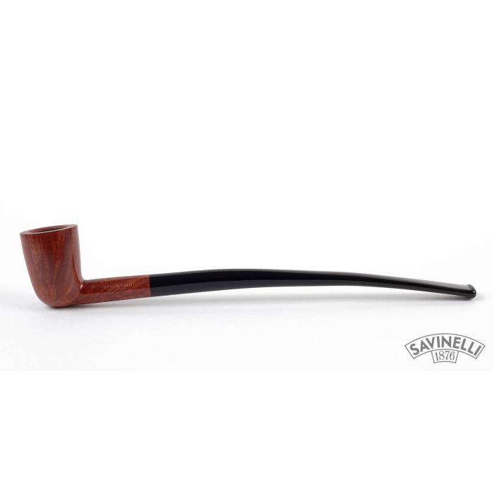 PIPA SAVINELLI CHURCHWARDEN 401 DUBLIN DRITTA LISCIA MARRONE P124LM-401