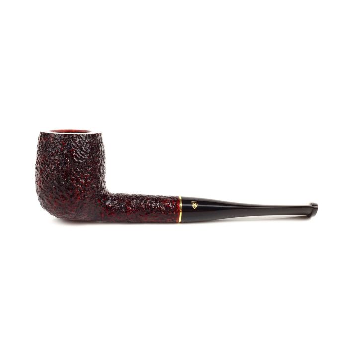 PIPA SAVINELLI ROMA 128 BILLIARD DRITTA RUSTICATA BORGOGNA P104R-128