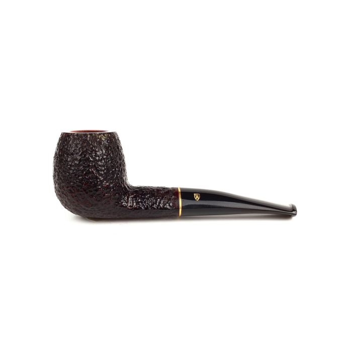 PIPA SAVINELLI ROMA 173 APPLE DRITTA RUSTICATA BORGOGNA P104R-173