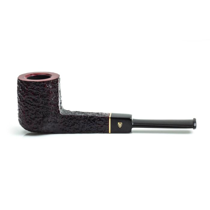 PIPA SAVINELLI ROMA 506 BILLIARD PANNELLATA DRITTA RUSTICATA BORGOGNA P104R-506