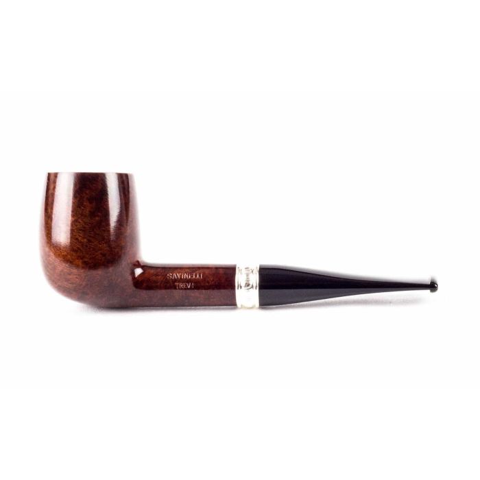 PIPA SAVINELLI TREVI 111 KS BILLIARD DRITTA LISCIA MARRONE SCURO P229L-111