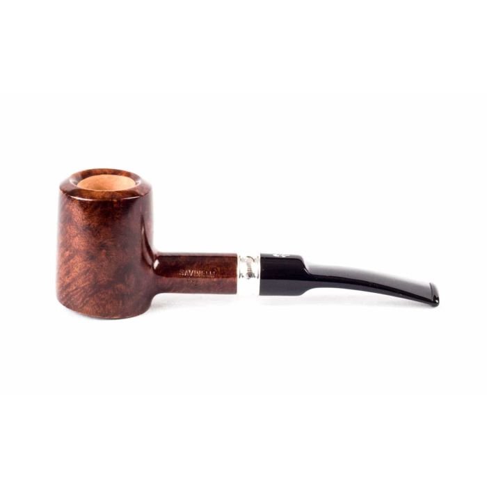 PIPA SAVINELLI TREVI 310 KS POKER DRITTA LISCIA MARRONE SCURO P229L-310