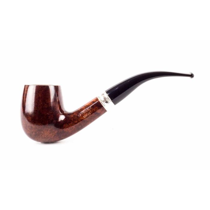PIPA SAVINELLI TREVI 606 KS BILLIARD CURVA LISCIA MARRONE SCURO P229L-606