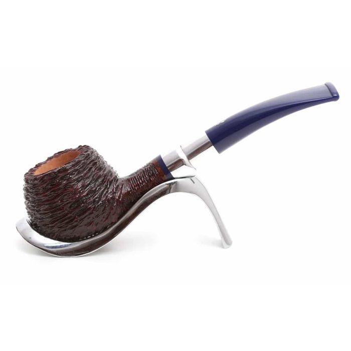 PIPA SAVINELLI ELEGANZA 315 KS PRINCE SEMICURVA RUSTICATA MARRONE P385ZMS-315