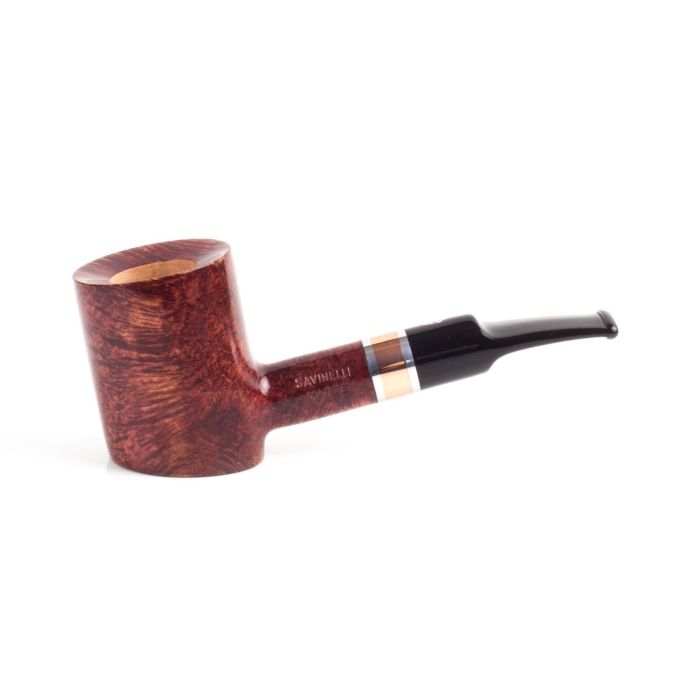 PIPA SAVINELLI MARTE 311 KS CHERRYWOOD SEMICURVA LISCIA BORDEAUX P324L-311