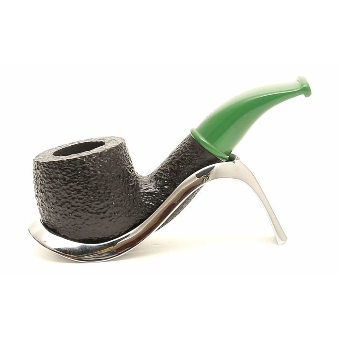 PIPA SAVINELLI MINI 601 VERDE BILLIARD CURVA RUSTICATA P364ZNRV-601