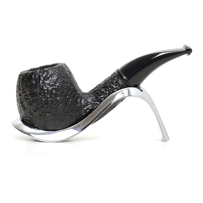 SAVINELLI MINI 626 RUSTIC PIPE WITH BLACK MOUTHPIECE P364ZNRN-626