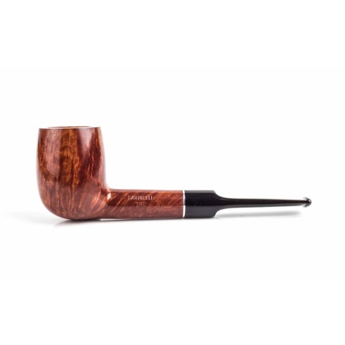 PIPA SAVINELLI TRE 114 KS BILLIARD DRITTA LISCIA NATURALE P326L-114
