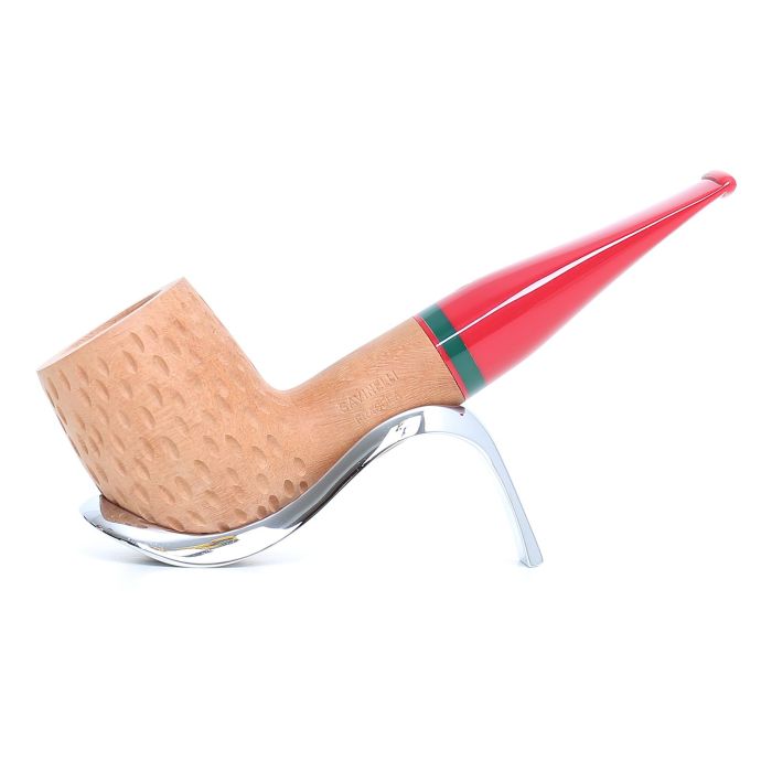 SAVINELLI STRAWBERRY 101 RUSTICATED NATURAL PIPE P447ZNG-101